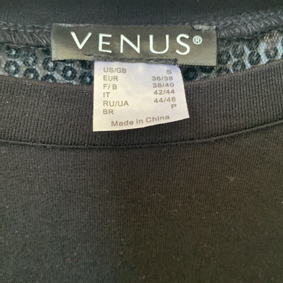 Sequin Back Black Top - Picture 3 of 5